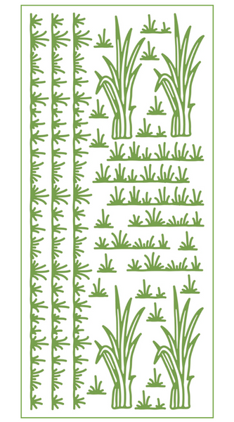 Grass Sticker - Green